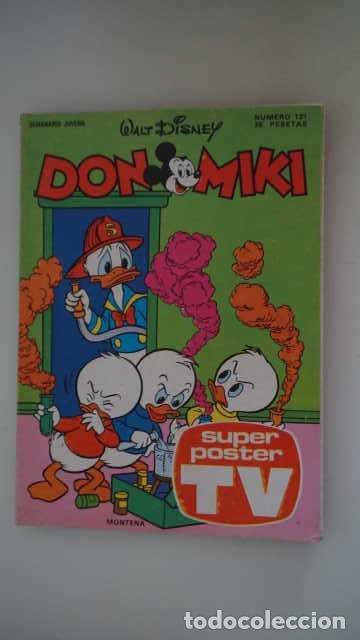 Tebeos: DON MIKI NUMERO 121, ( EDIBELSA, MONTENA, MONDIBERICA, MONDADORI, PRIMAVERA ).