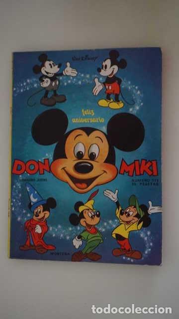 Tebeos: DON MIKI NUMERO 113, ( EDIBELSA, MONTENA, MONDIBERICA, MONDADORI, PRIMAVERA ).