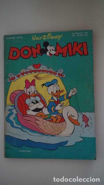 Tebeos: DON MIKI NUMERO 109, ( EDIBELSA, MONTENA, MONDIBERICA, MONDADORI, PRIMAVERA ).