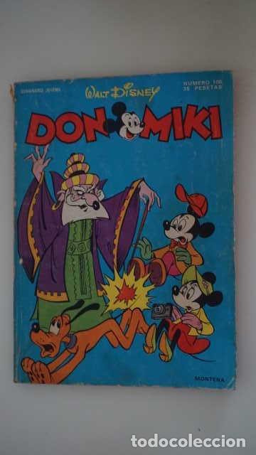 Tebeos: DON MIKI NUMERO 106, ( EDIBELSA, MONTENA, MONDIBERICA, MONDADORI, PRIMAVERA ).