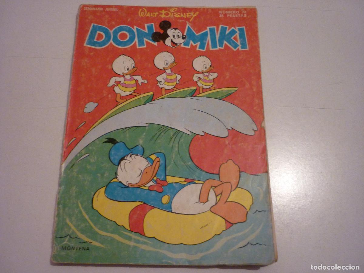 Tebeos: DON MIKI N&ordm; 72 MONTENA A&Ntilde;O 1976