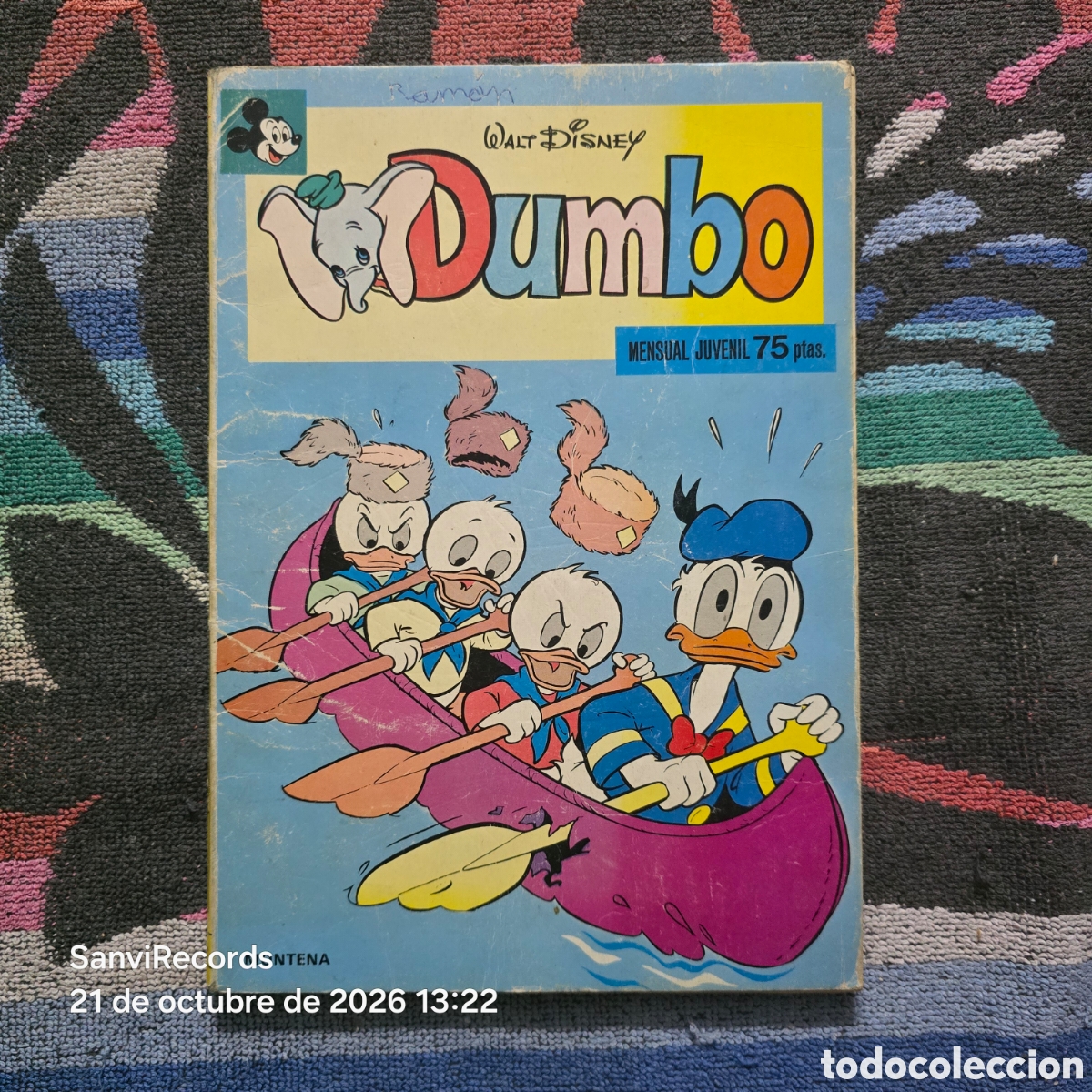 Tebeos: WALT DISNEY, DUMBO 3 (MONTENA) - Foto 1