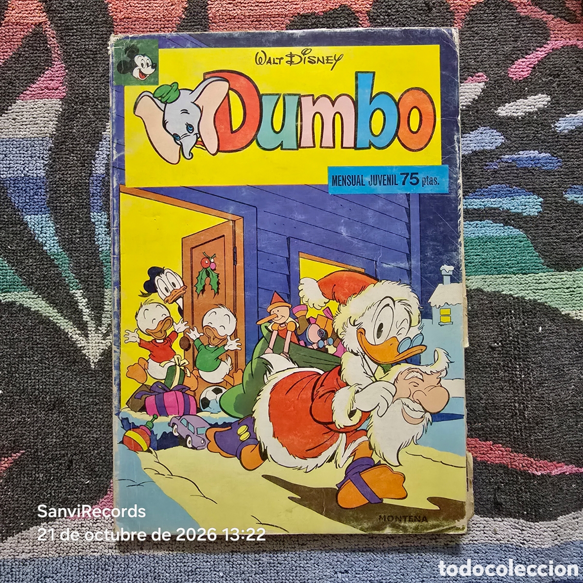 Tebeos: WALT DISNEY, DUMBO 6 (MONTENA)