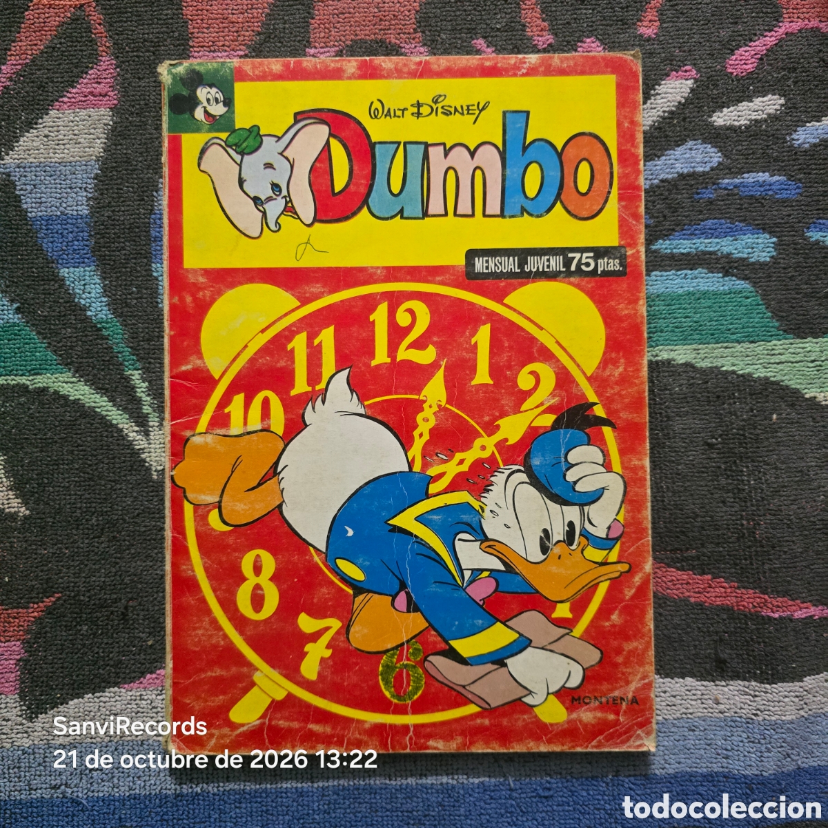 Tebeos: WALT DISNEY, DUMBO 12 (MONTENA)