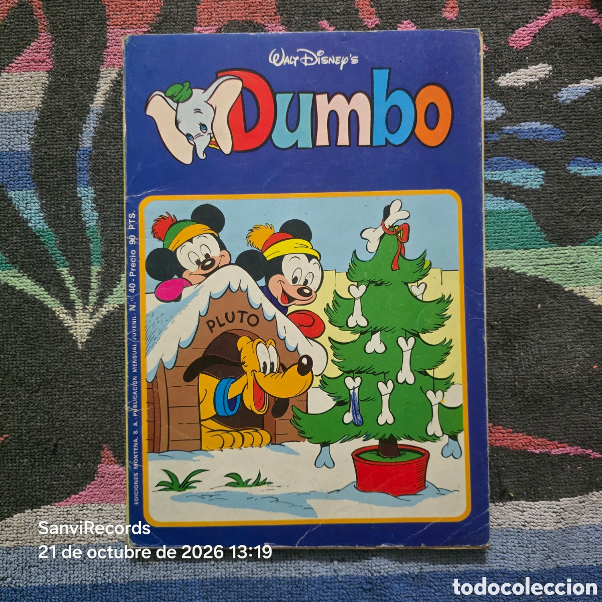 Tebeos: WALT DISNEY, DUMBO 40 (MONTENA)