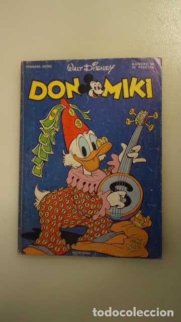 Tebeos: DON MIKI NUMERO 96, ( EDIBELSA, MONTENA, MONDIBERICA, MONDADORI, PRIMAVERA ).