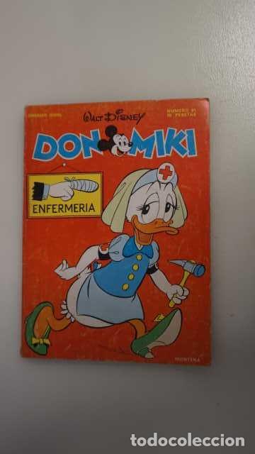 Tebeos: DON MIKI NUMERO 91, ( EDIBELSA, MONTENA, MONDIBERICA, MONDADORI, PRIMAVERA ).