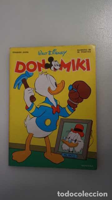 Tebeos: DON MIKI NUMERO 86, ( EDIBELSA, MONTENA, MONDIBERICA, MONDADORI, PRIMAVERA ).