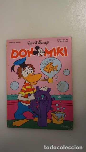 Tebeos: DON MIKI NUMERO 85, ( EDIBELSA, MONTENA, MONDIBERICA, MONDADORI, PRIMAVERA ).