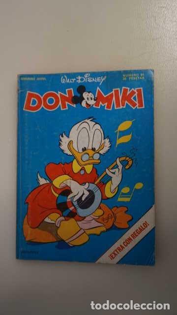 Tebeos: DON MIKI NUMERO 81, ( EDIBELSA, MONTENA, MONDIBERICA, MONDADORI, PRIMAVERA ).