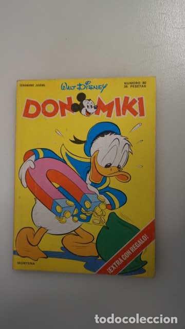 Tebeos: DON MIKI NUMERO 80, ( EDIBELSA, MONTENA, MONDIBERICA, MONDADORI, PRIMAVERA ).