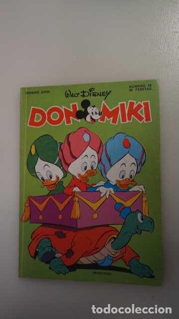 Tebeos: DON MIKI NUMERO 78, ( EDIBELSA, MONTENA, MONDIBERICA, MONDADORI, PRIMAVERA ).
