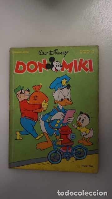 Tebeos: DON MIKI NUMERO 75, ( EDIBELSA, MONTENA, MONDIBERICA, MONDADORI, PRIMAVERA ).