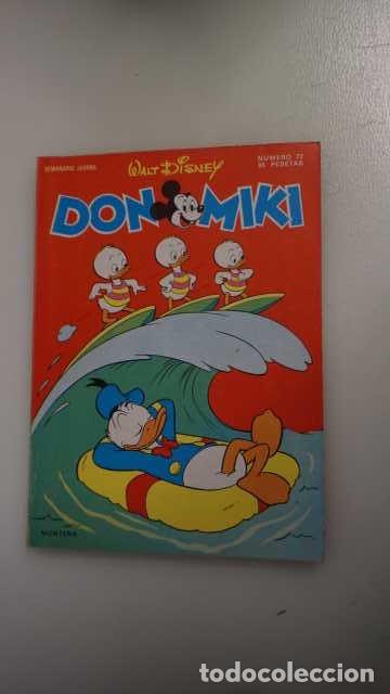 Tebeos: DON MIKI NUMERO 72, ( EDIBELSA, MONTENA, MONDIBERICA, MONDADORI, PRIMAVERA ).