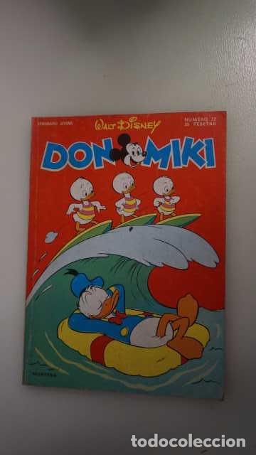 Tebeos: DON MIKI NUMERO 72, ( EDIBELSA, MONTENA, MONDIBERICA, MONDADORI, PRIMAVERA ).
