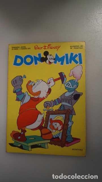 Tebeos: DON MIKI NUMERO 68, ( EDIBELSA, MONTENA, MONDIBERICA, MONDADORI, PRIMAVERA ).