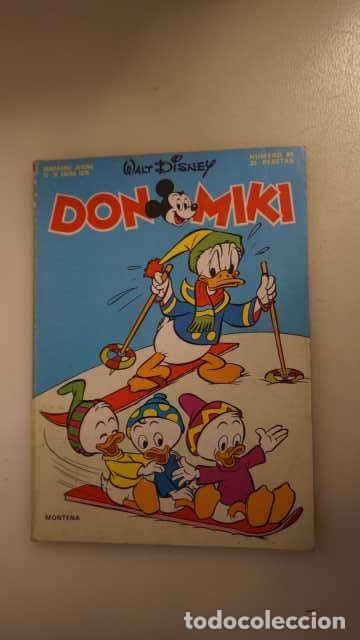 Tebeos: DON MIKI NUMERO 66, ( EDIBELSA, MONTENA, MONDIBERICA, MONDADORI, PRIMAVERA ).