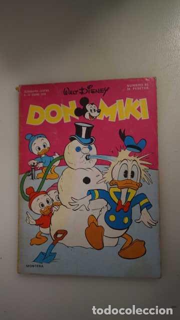 Tebeos: DON MIKI NUMERO 65, ( EDIBELSA, MONTENA, MONDIBERICA, MONDADORI, PRIMAVERA ).