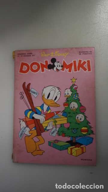 Tebeos: DON MIKI NUMERO 63, ( EDIBELSA, MONTENA, MONDIBERICA, MONDADORI, PRIMAVERA ).