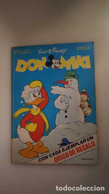 Tebeos: DON MIKI NUMERO 62, ( EDIBELSA, MONTENA, MONDIBERICA, MONDADORI, PRIMAVERA ).