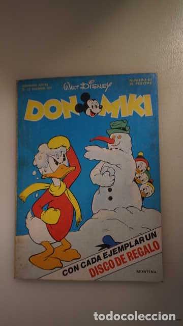 Tebeos: DON MIKI NUMERO 62, ( EDIBELSA, MONTENA, MONDIBERICA, MONDADORI, PRIMAVERA ).