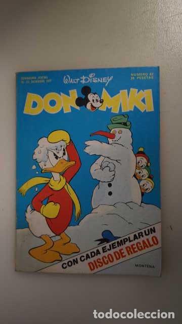 Tebeos: DON MIKI NUMERO 62, ( EDIBELSA, MONTENA, MONDIBERICA, MONDADORI, PRIMAVERA ).