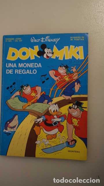 Tebeos: DON MIKI NUMERO 59, ( EDIBELSA, MONTENA, MONDIBERICA, MONDADORI, PRIMAVERA ).