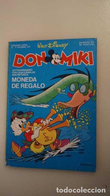 Tebeos: DON MIKI NUMERO 57, ( EDIBELSA, MONTENA, MONDIBERICA, MONDADORI, PRIMAVERA ).