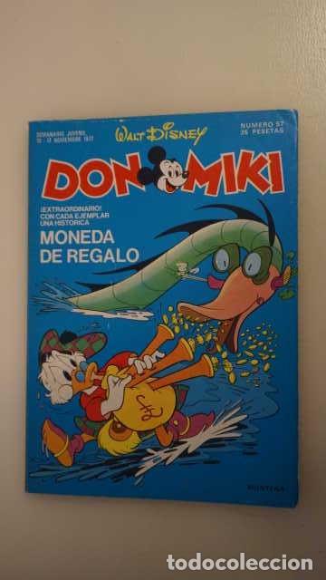 Tebeos: DON MIKI NUMERO 57, ( EDIBELSA, MONTENA, MONDIBERICA, MONDADORI, PRIMAVERA ).