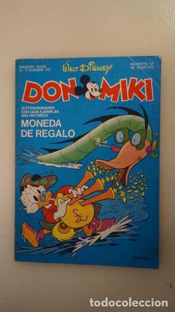 Tebeos: DON MIKI NUMERO 57, ( EDIBELSA, MONTENA, MONDIBERICA, MONDADORI, PRIMAVERA ).