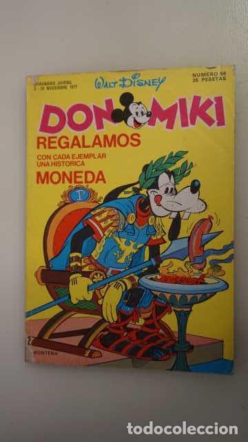 Tebeos: DON MIKI NUMERO 57, ( EDIBELSA, MONTENA, MONDIBERICA, MONDADORI, PRIMAVERA ).