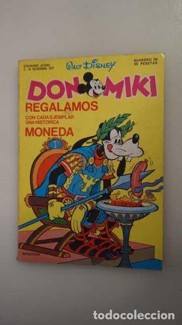 Tebeos: DON MIKI NUMERO 57, ( EDIBELSA, MONTENA, MONDIBERICA, MONDADORI, PRIMAVERA ).