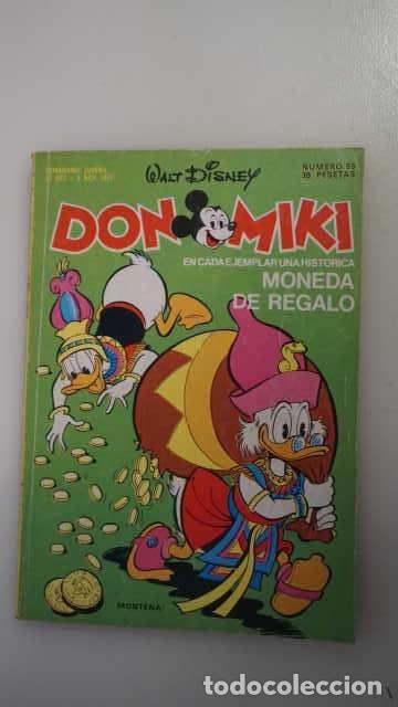 Tebeos: DON MIKI NUMERO 55, ( EDIBELSA, MONTENA, MONDIBERICA, MONDADORI, PRIMAVERA ).