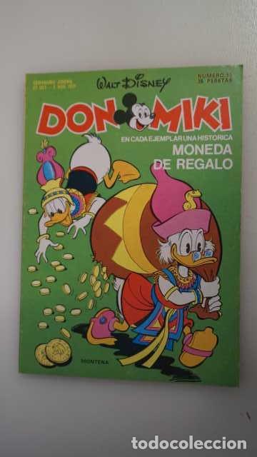 Tebeos: DON MIKI NUMERO 55, ( EDIBELSA, MONTENA, MONDIBERICA, MONDADORI, PRIMAVERA ).
