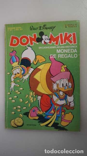Tebeos: DON MIKI NUMERO 55, ( EDIBELSA, MONTENA, MONDIBERICA, MONDADORI, PRIMAVERA ).