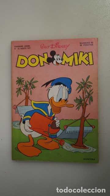 Tebeos: DON MIKI NUMERO 45, ( EDIBELSA, MONTENA, MONDIBERICA, MONDADORI, PRIMAVERA ).