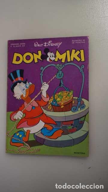 Tebeos: DON MIKI NUMERO 44, ( EDIBELSA, MONTENA, MONDIBERICA, MONDADORI, PRIMAVERA ).