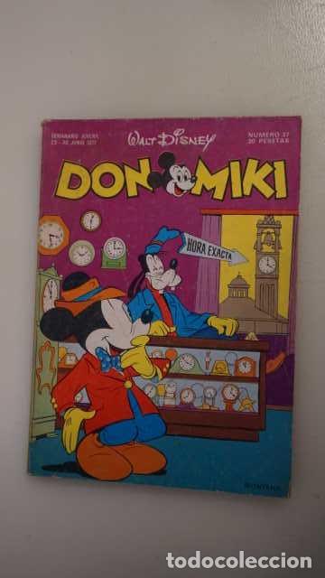 Tebeos: DON MIKI NUMERO 37, ( EDIBELSA, MONTENA, MONDIBERICA, MONDADORI, PRIMAVERA ).