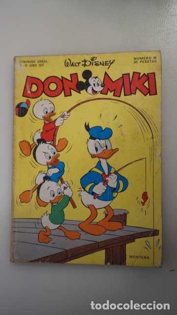 Tebeos: DON MIKI NUMERO 35, ( EDIBELSA, MONTENA, MONDIBERICA, MONDADORI, PRIMAVERA ).