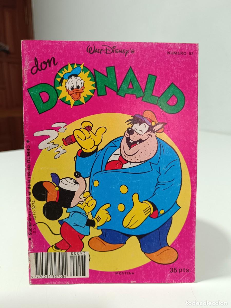 Tebeos: DON DONALD NUMERO 93 MONTENA LA DESCRIPCION SON LAS FOTOS