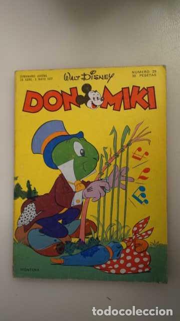 Tebeos: DON MIKI NUMERO 29, ( EDIBELSA, MONTENA, MONDIBERICA, MONDADORI, PRIMAVERA ).