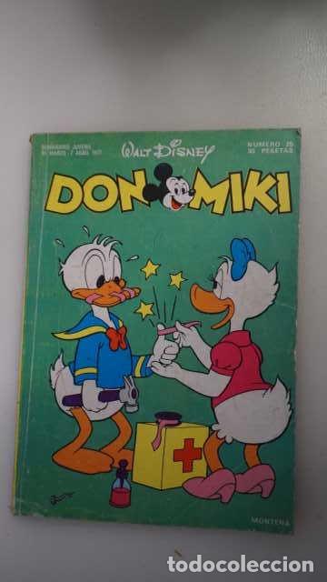 Tebeos: DON MIKI NUMERO 25, ( EDIBELSA, MONTENA, MONDIBERICA, MONDADORI, PRIMAVERA ).
