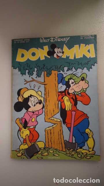 Tebeos: DON MIKI NUMERO 15, ( EDIBELSA, MONTENA, MONDIBERICA, MONDADORI, PRIMAVERA ).