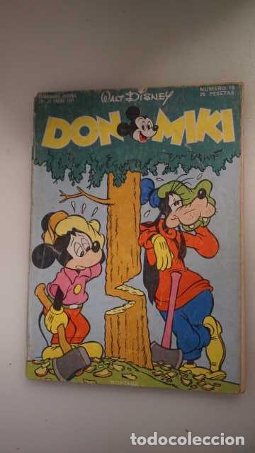 Tebeos: DON MIKI NUMERO 15, ( EDIBELSA, MONTENA, MONDIBERICA, MONDADORI, PRIMAVERA ).