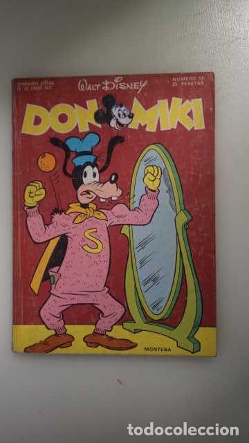 Tebeos: DON MIKI NUMERO 14, ( EDIBELSA, MONTENA, MONDIBERICA, MONDADORI, PRIMAVERA ).