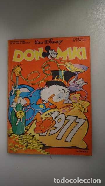 Tebeos: DON MIKI NUMERO 12 ( EDIBELSA, MONTENA, MONDIBERICA, MONDADORI, PRIMAVERA ).