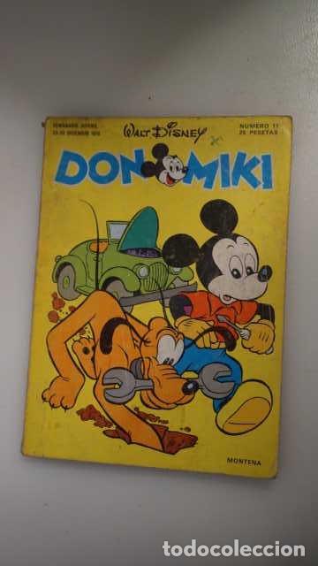 Tebeos: DON MIKI NUMERO 11 ( EDIBELSA, MONTENA, MONDIBERICA, MONDADORI, PRIMAVERA ).
