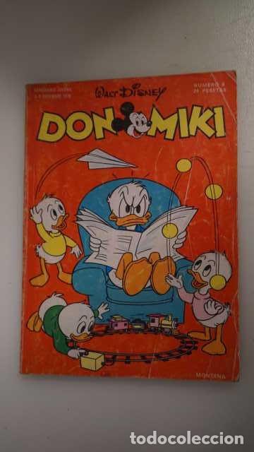 Tebeos: DON MIKI NUMERO 8 ( EDIBELSA, MONTENA, MONDIBERICA, MONDADORI, PRIMAVERA ).