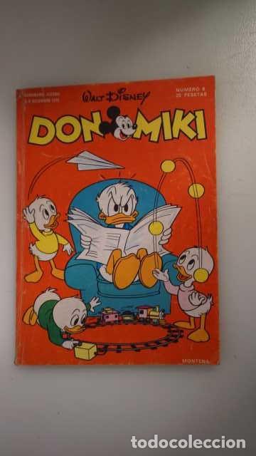 Tebeos: DON MIKI NUMERO 8 ( EDIBELSA, MONTENA, MONDIBERICA, MONDADORI, PRIMAVERA ).