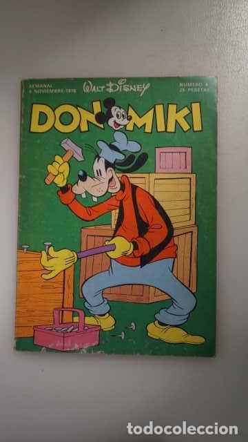 Tebeos: DON MIKI NUMERO 4, ( EDIBELSA, MONTENA, MONDIBERICA, MONDADORI, PRIMAVERA ).